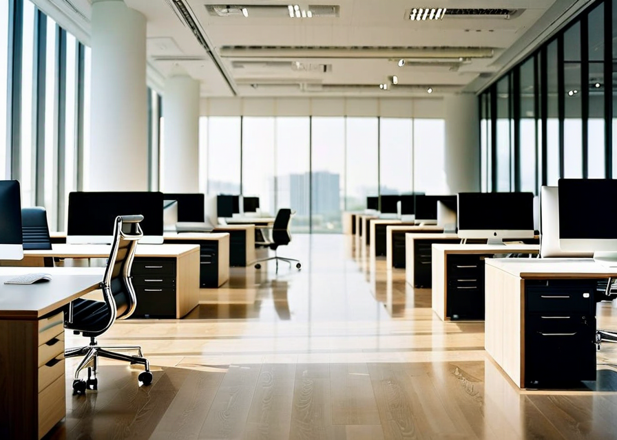 Commercial office cleaning